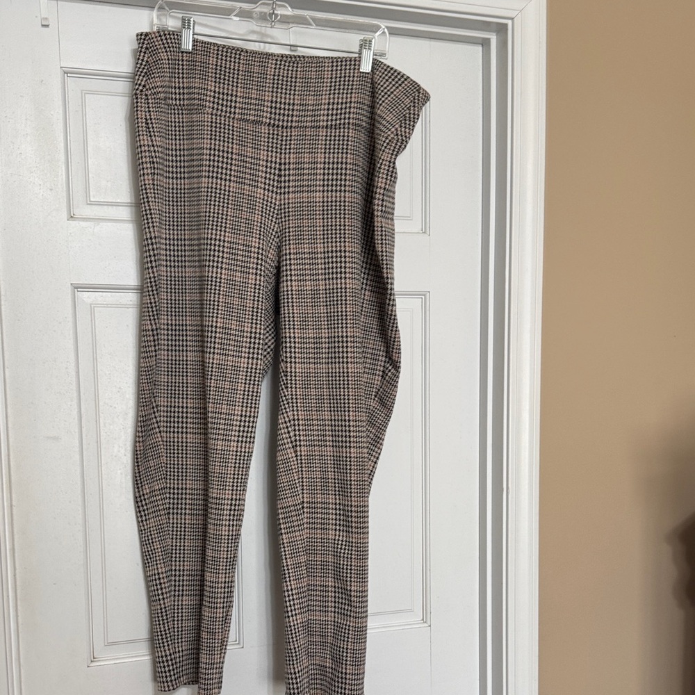J. Jill Houndstooth Patterned Pants - image 3